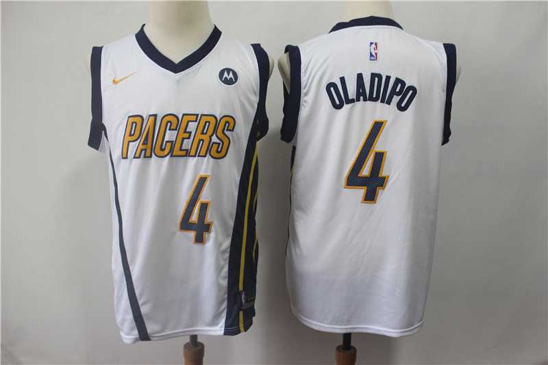 Pacers 4 Victor Oladipo White 2018-19 Earned Edition Nike Swingman Jersey,We sell and wholesale Pacers 4 Victor Oladipo White 2018-19 Earned Edition Nike Swingman Jersey on line form chian!